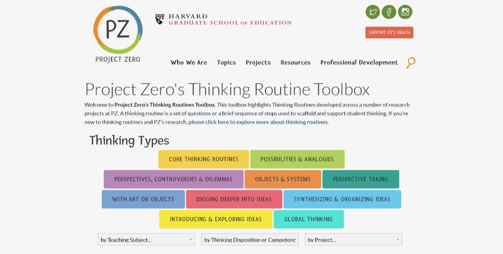 Thinking Routine Toolbox